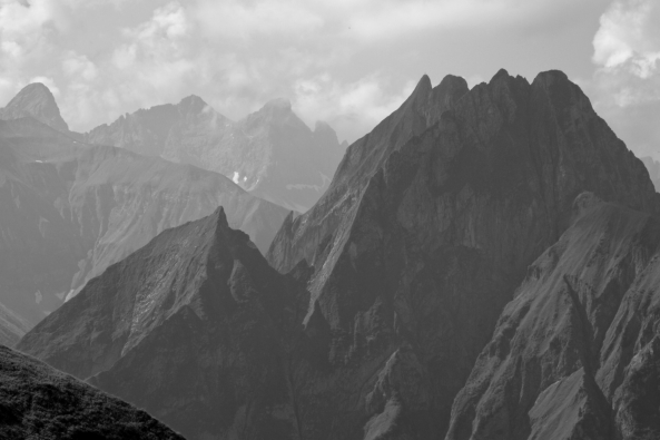 Bergsommerbilder - Allgäuer Hauptkamm und Höfats