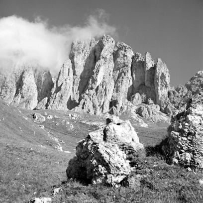 Bei der Regensburger Hütte - Südseite der Fermeda