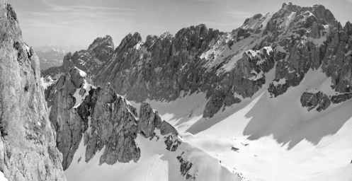 Mitterkaiser und östliches Kaisergebirge