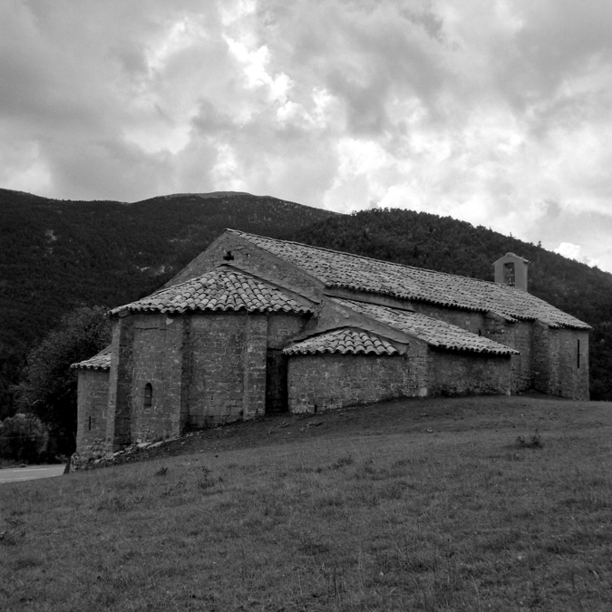 Friedhofskirche von Vergons (Hochprovence) - 25.09.2022