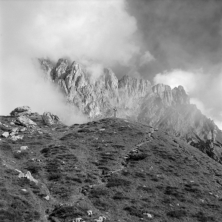 Über der Gruttenhütte (Kaisergebirge) - 14.10.2022