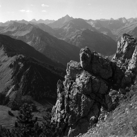 Auf dem Ponten gegenüber dem Hochvogel (Oberallgäu) - 08.09.2021