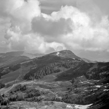 Das Feldalphorn über der hinteren Feldalm (Kitzbüheler Alpen) - 05.06.2021