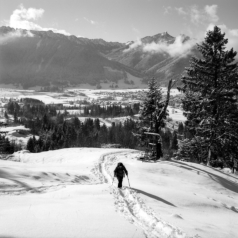 Aufstieg zum Hörnle (Ammergebirge) - 03.12.2021