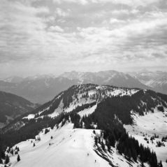 Auf dem Riedberger Horn (Allgäu) - 26.04.2021